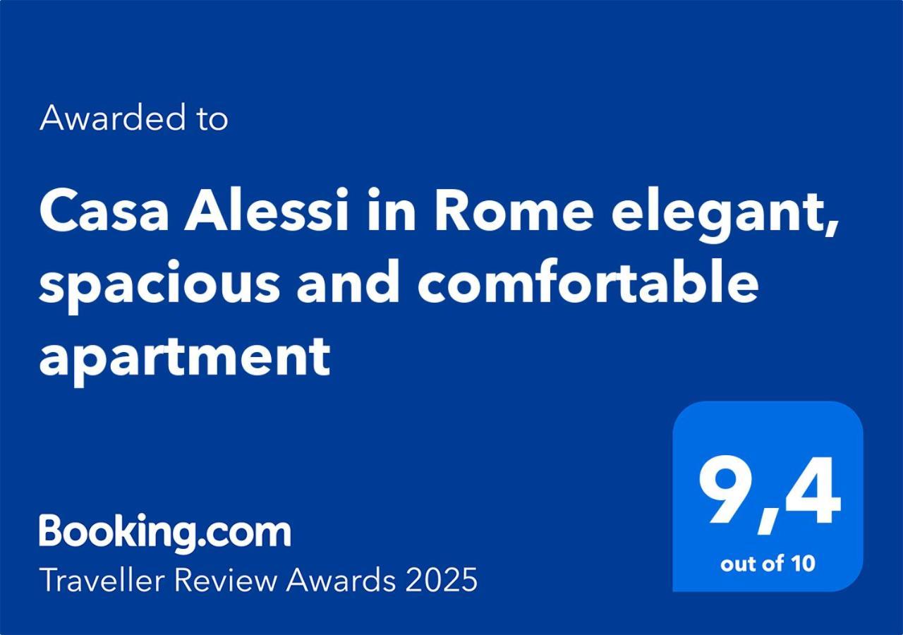 Casa Alessi In Rome Elegant, Spacious And Comfortable Apartment 외부 사진